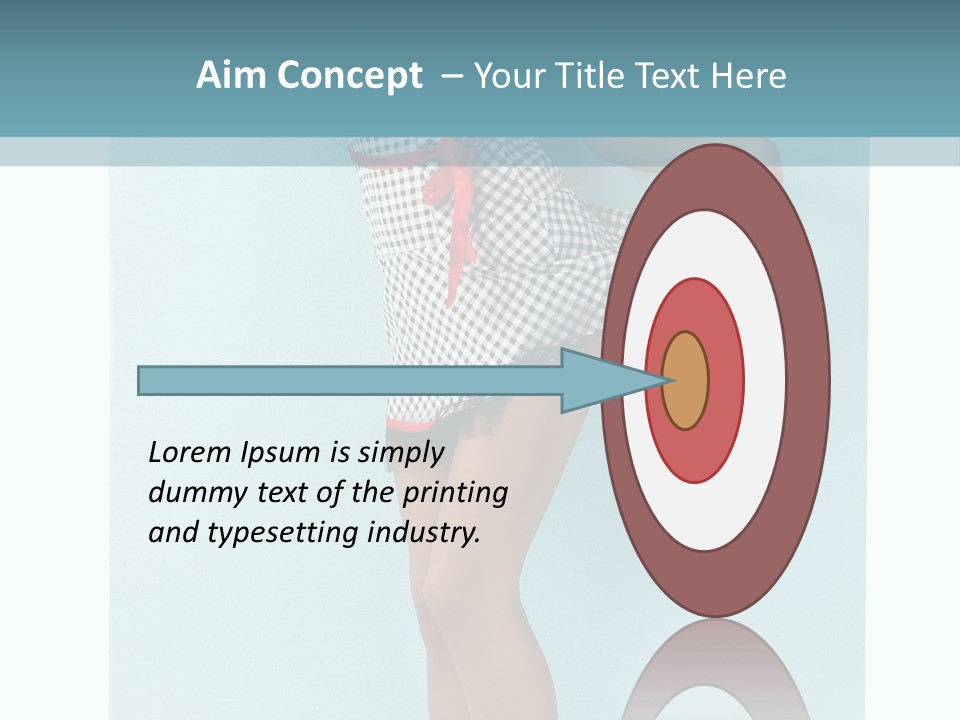 Elegant Gorgeous Female PowerPoint Template