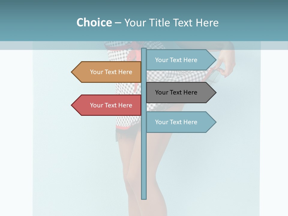 Elegant Gorgeous Female PowerPoint Template