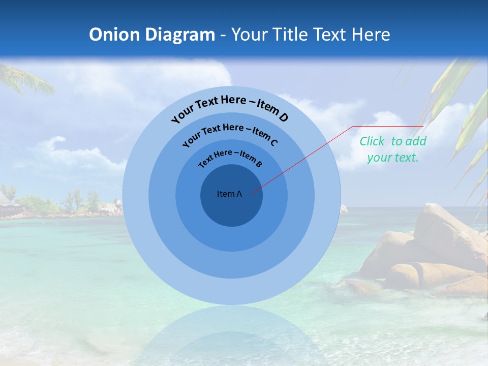 Rocks Tree Mountains PowerPoint Template