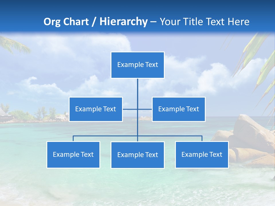 Rocks Tree Mountains PowerPoint Template
