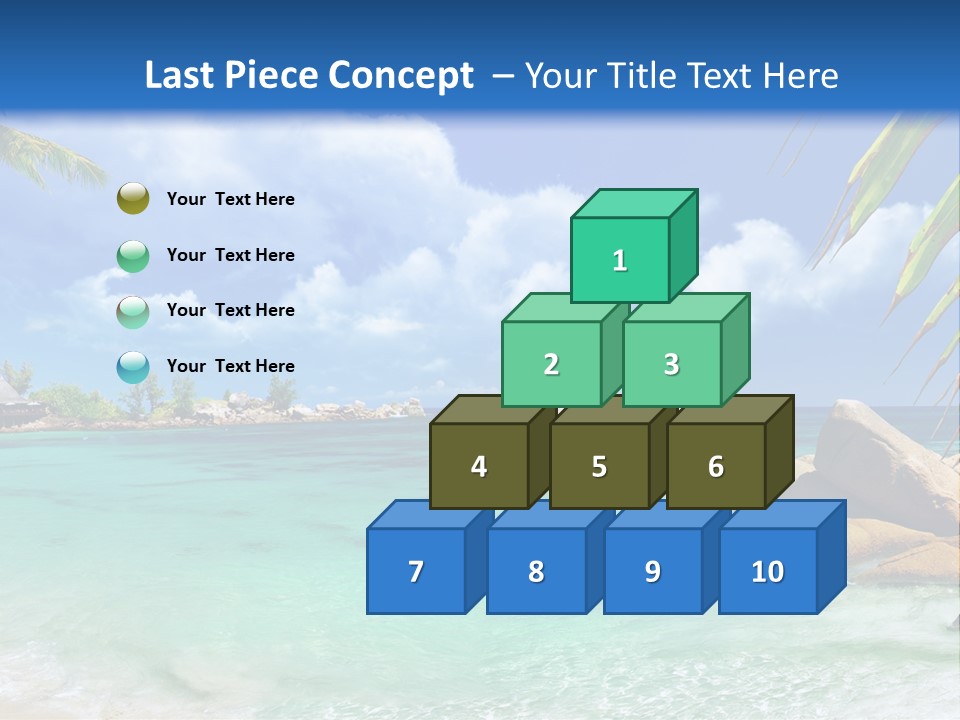 Rocks Tree Mountains PowerPoint Template