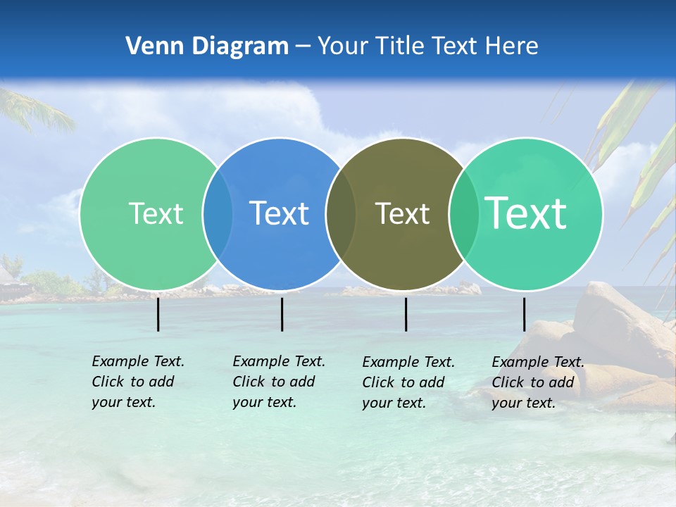 Rocks Tree Mountains PowerPoint Template