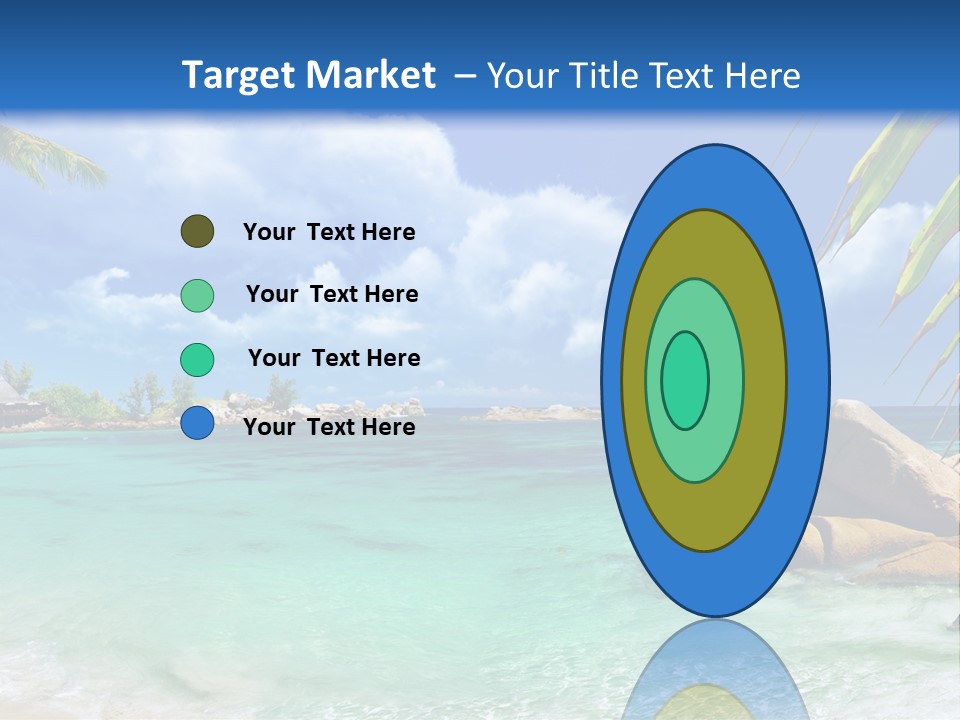 Rocks Tree Mountains PowerPoint Template
