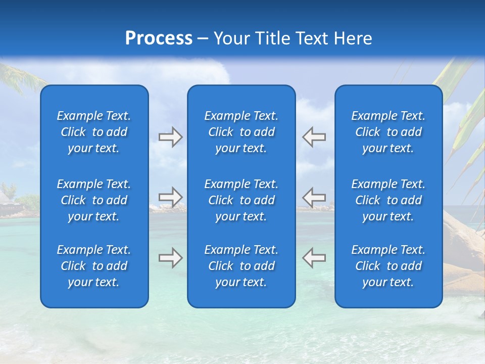 Rocks Tree Mountains PowerPoint Template