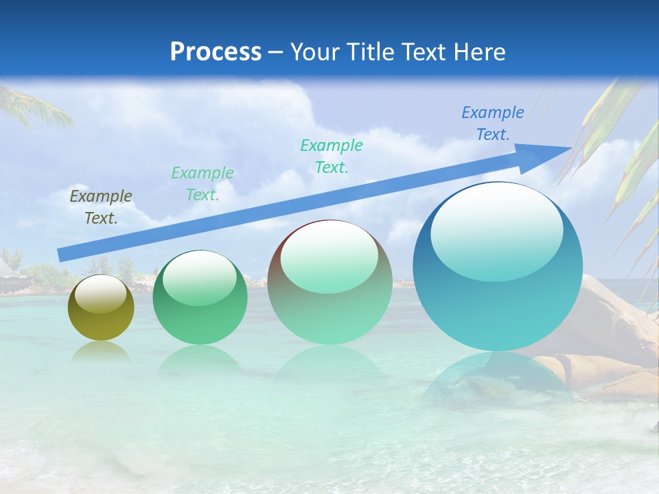 Rocks Tree Mountains PowerPoint Template