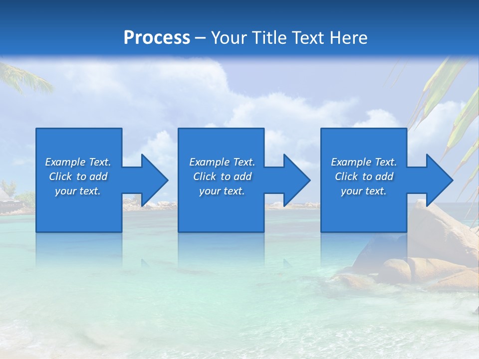 Rocks Tree Mountains PowerPoint Template