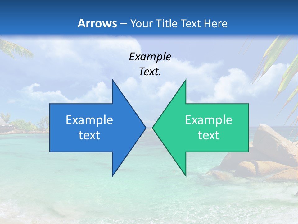 Rocks Tree Mountains PowerPoint Template