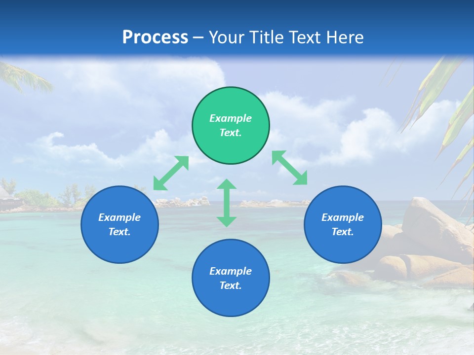 Rocks Tree Mountains PowerPoint Template