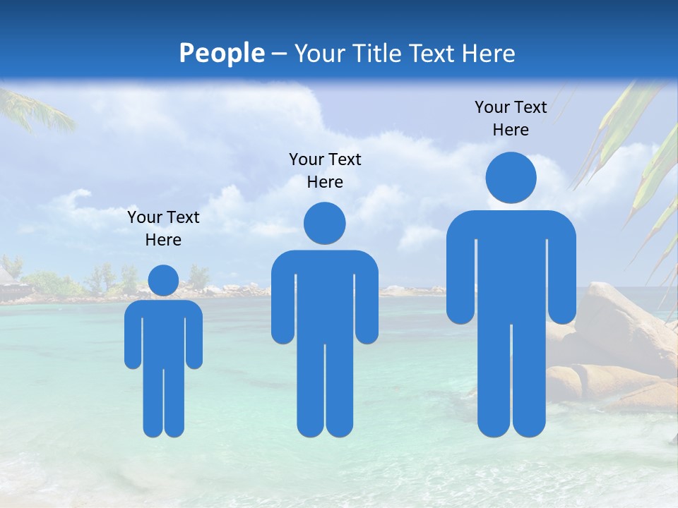 Rocks Tree Mountains PowerPoint Template