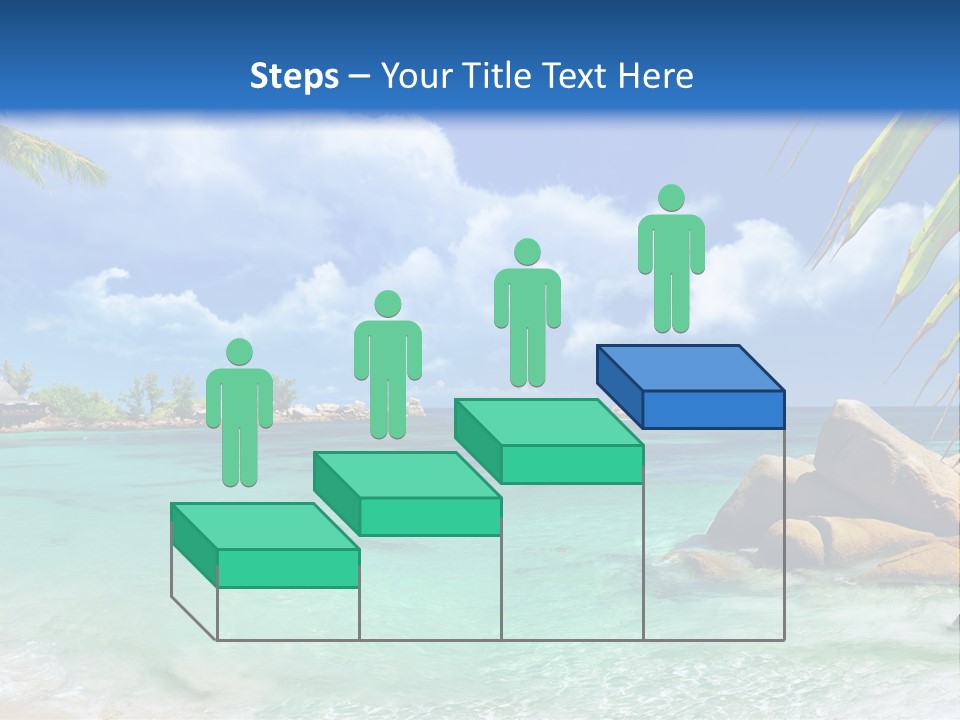 Rocks Tree Mountains PowerPoint Template