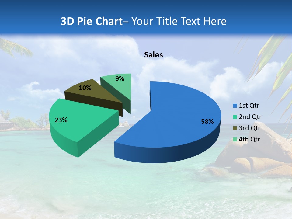 Rocks Tree Mountains PowerPoint Template