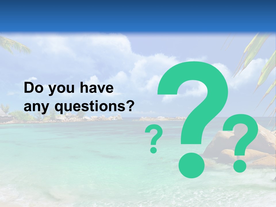 Rocks Tree Mountains PowerPoint Template