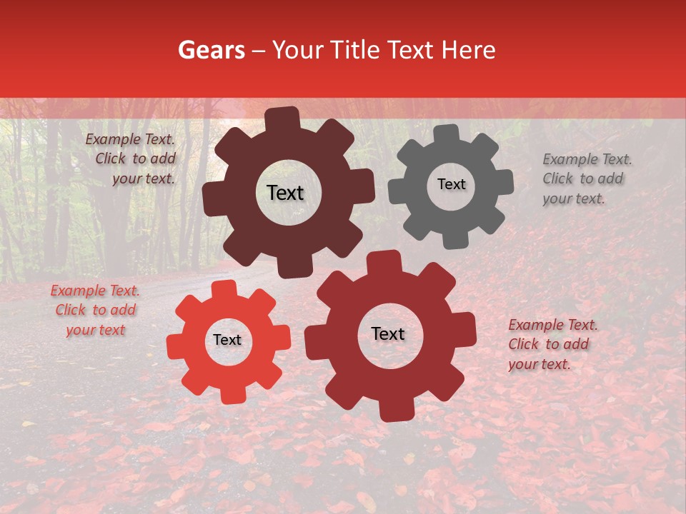 Leaf Rest Green PowerPoint Template