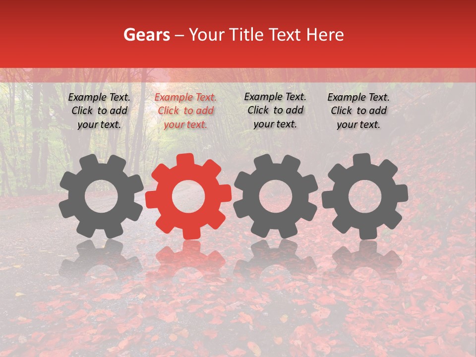 Leaf Rest Green PowerPoint Template