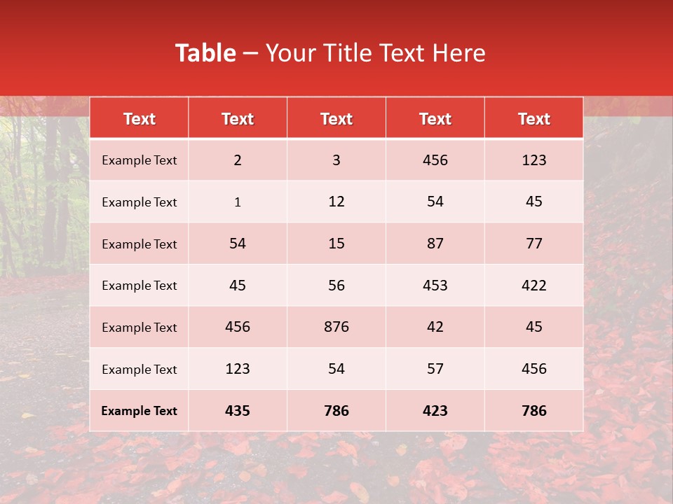 Leaf Rest Green PowerPoint Template