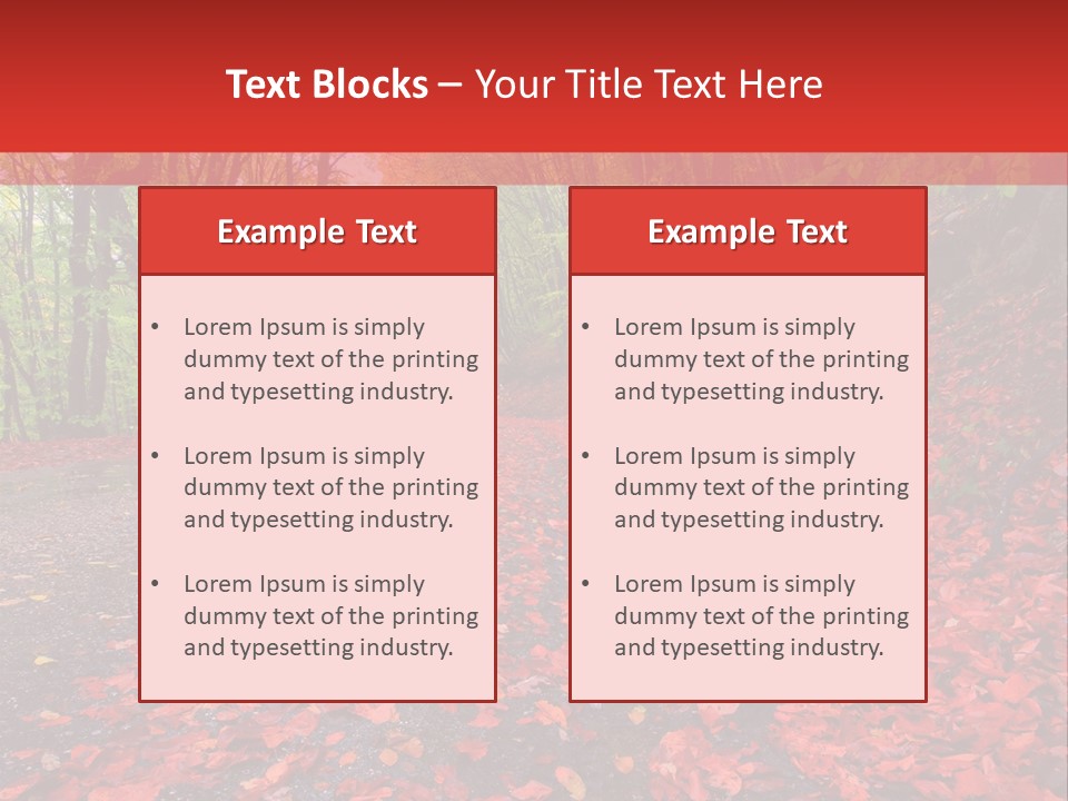 Leaf Rest Green PowerPoint Template