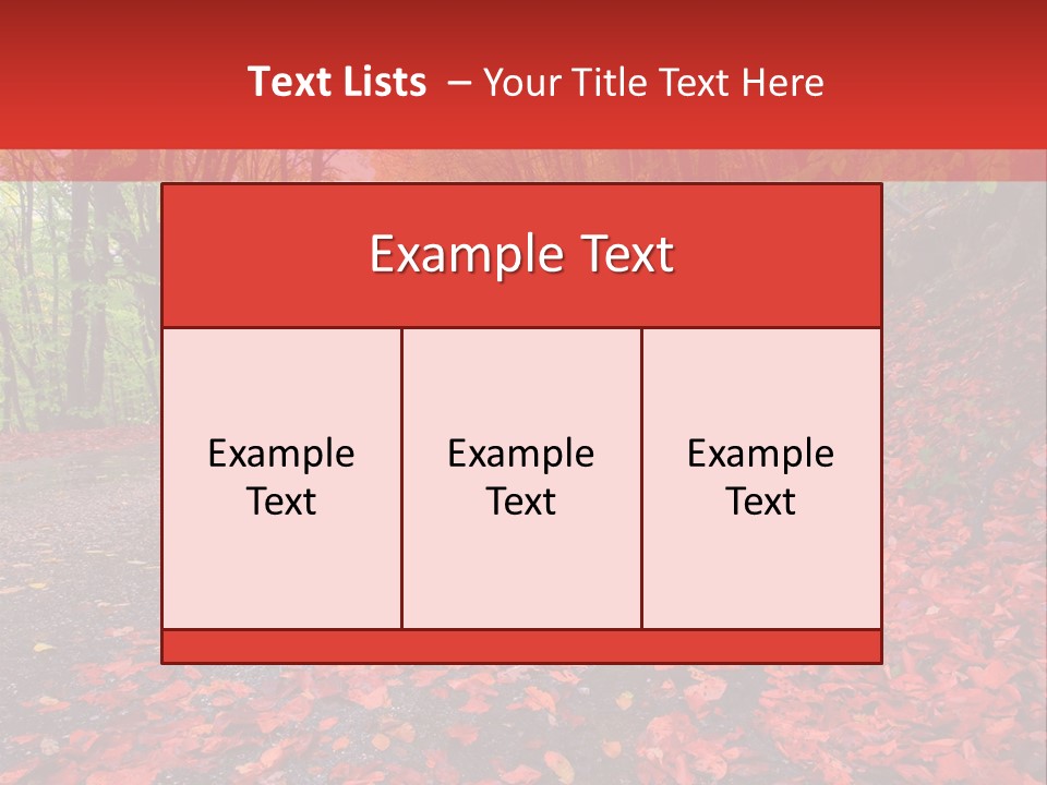 Leaf Rest Green PowerPoint Template