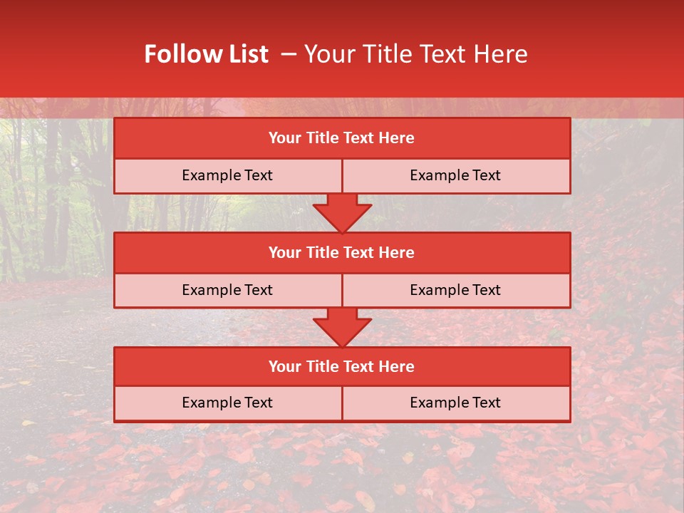 Leaf Rest Green PowerPoint Template