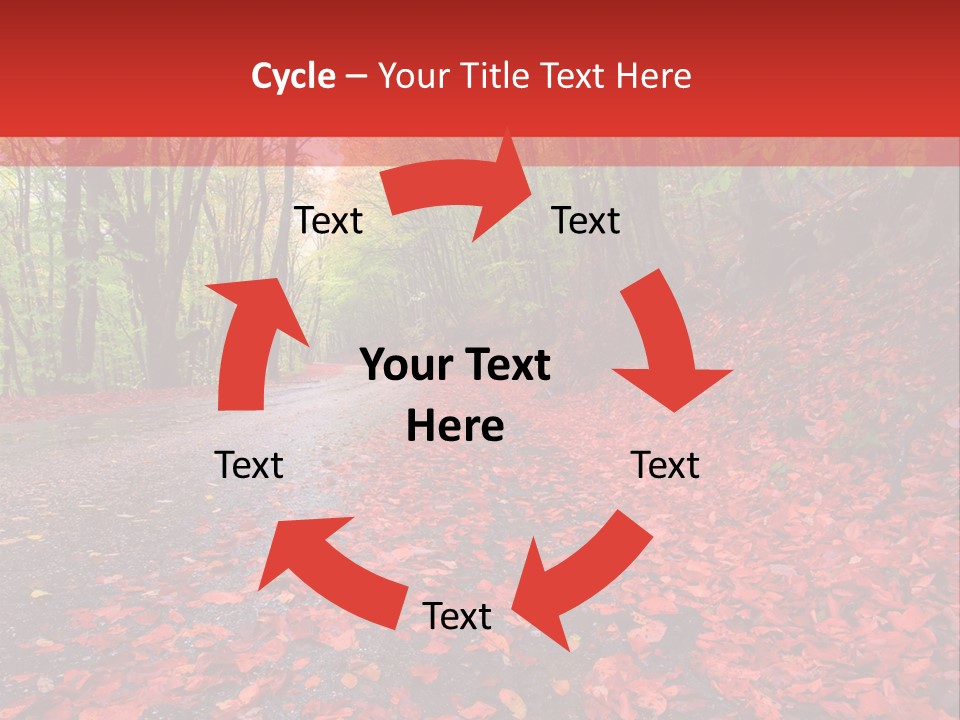 Leaf Rest Green PowerPoint Template