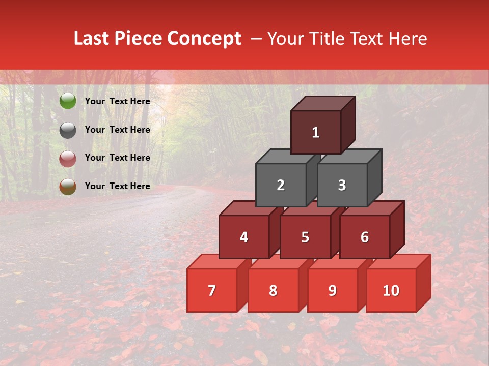 Leaf Rest Green PowerPoint Template