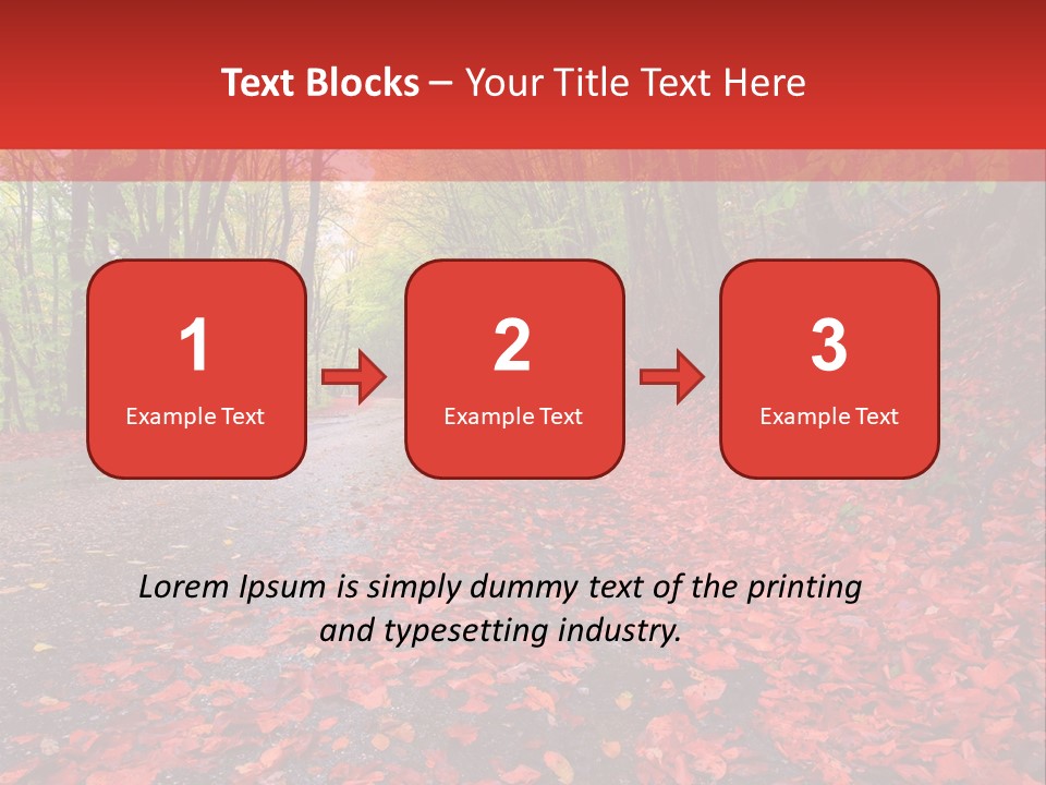 Leaf Rest Green PowerPoint Template