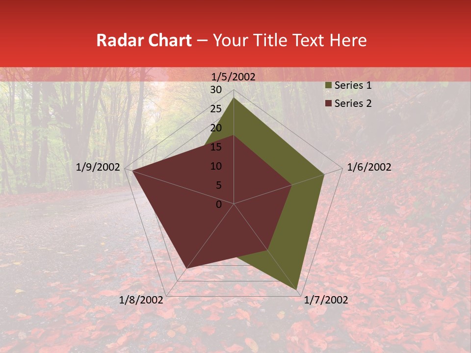 Leaf Rest Green PowerPoint Template