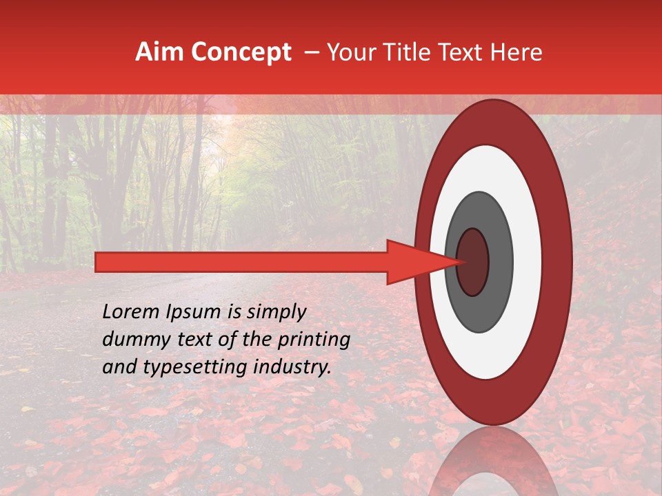 Leaf Rest Green PowerPoint Template