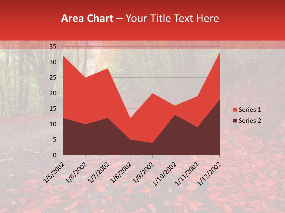Leaf Rest Green PowerPoint Template