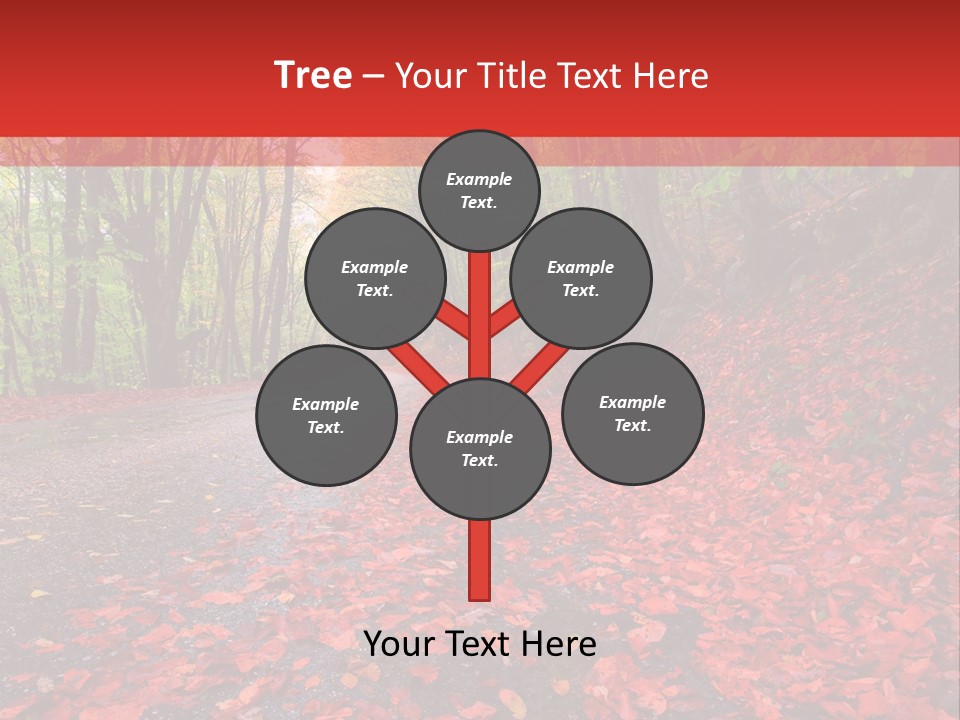 Leaf Rest Green PowerPoint Template
