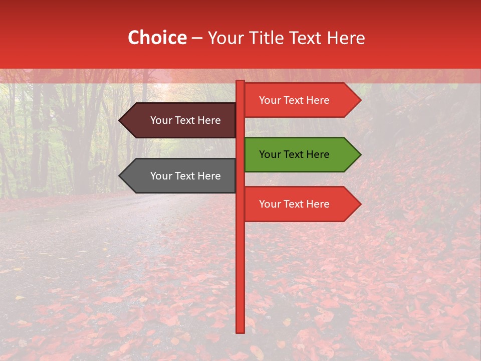 Leaf Rest Green PowerPoint Template