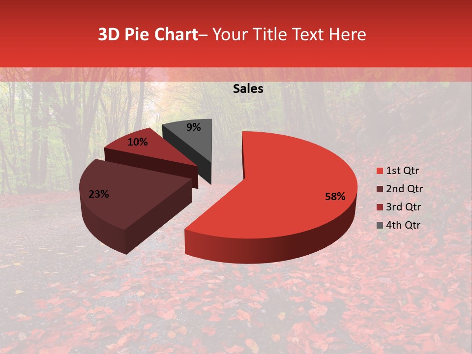 Leaf Rest Green PowerPoint Template