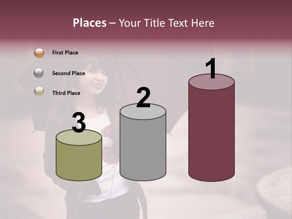 Fog Pose Happy PowerPoint Template