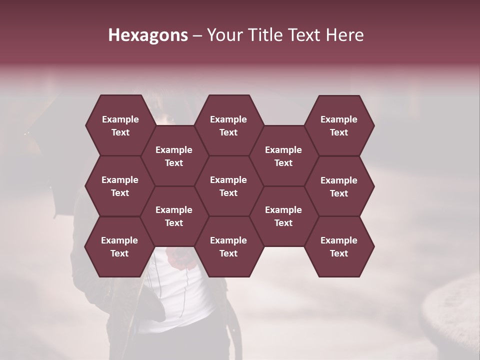 Fog Pose Happy PowerPoint Template