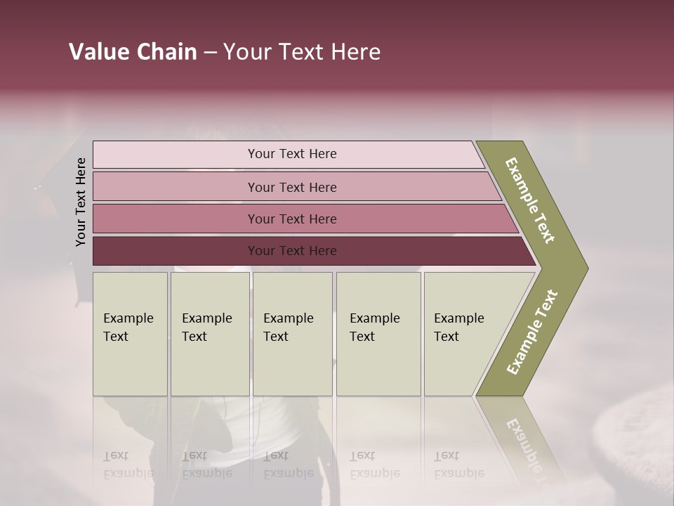Fog Pose Happy PowerPoint Template