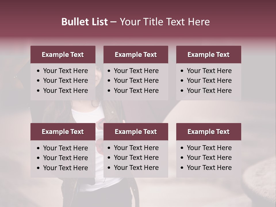 Fog Pose Happy PowerPoint Template