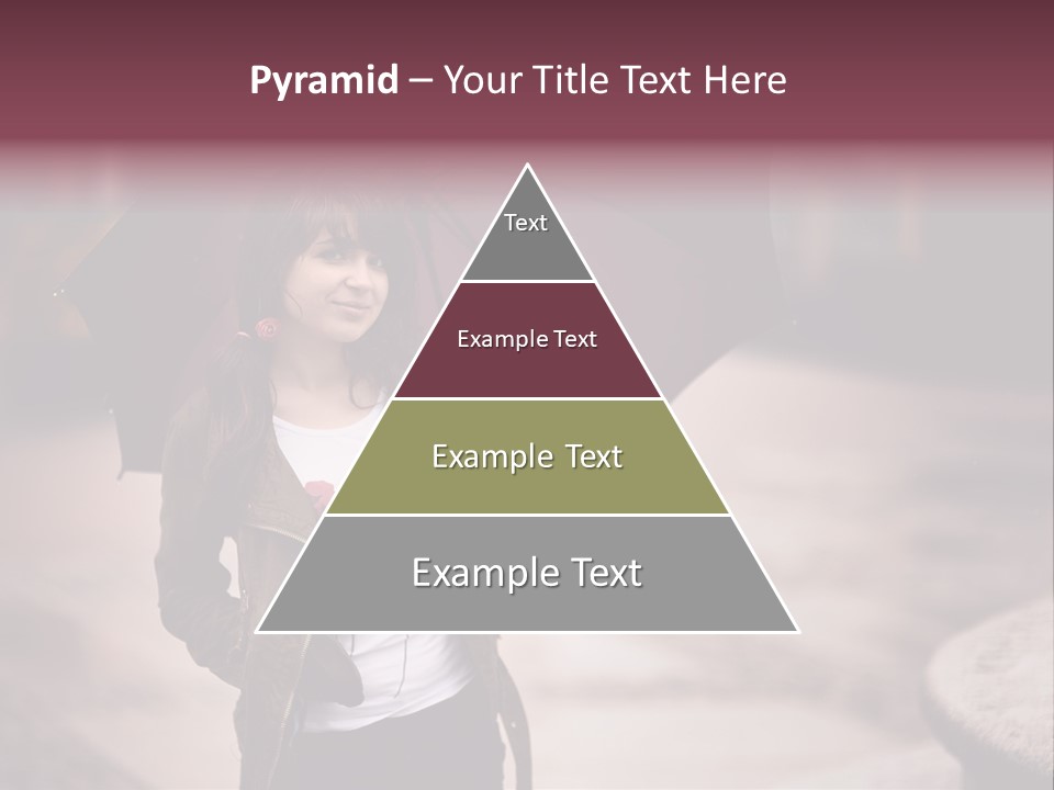 Fog Pose Happy PowerPoint Template