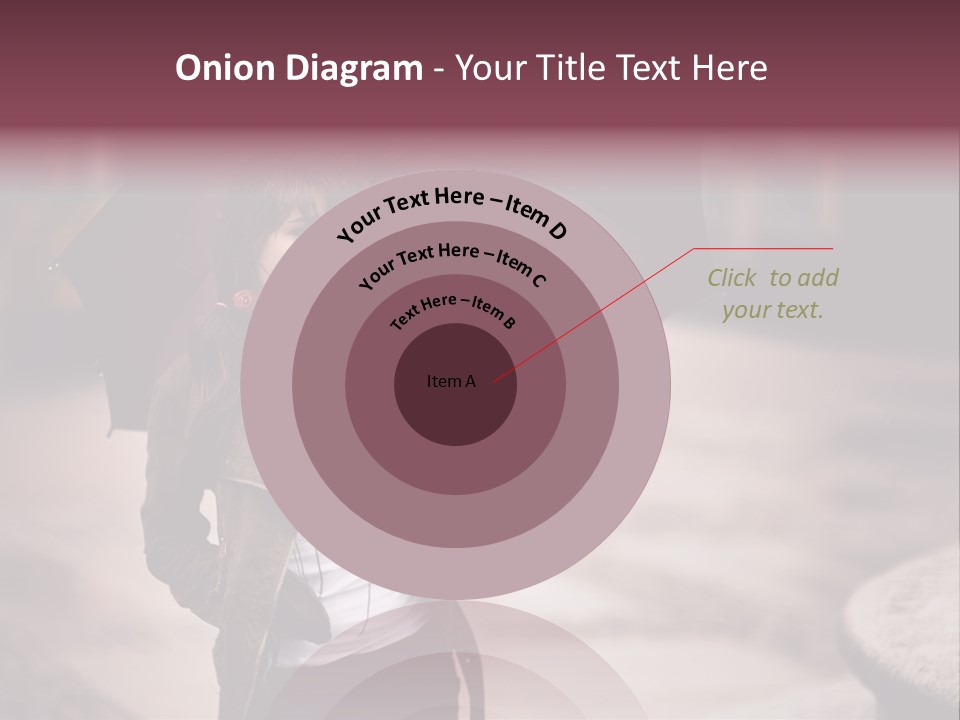 Fog Pose Happy PowerPoint Template