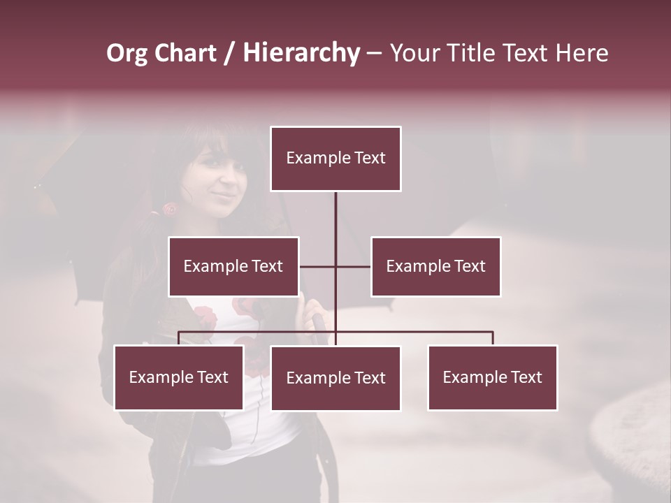 Fog Pose Happy PowerPoint Template