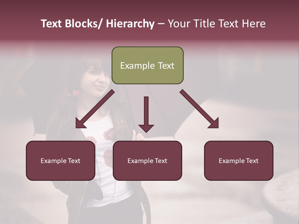 Fog Pose Happy PowerPoint Template