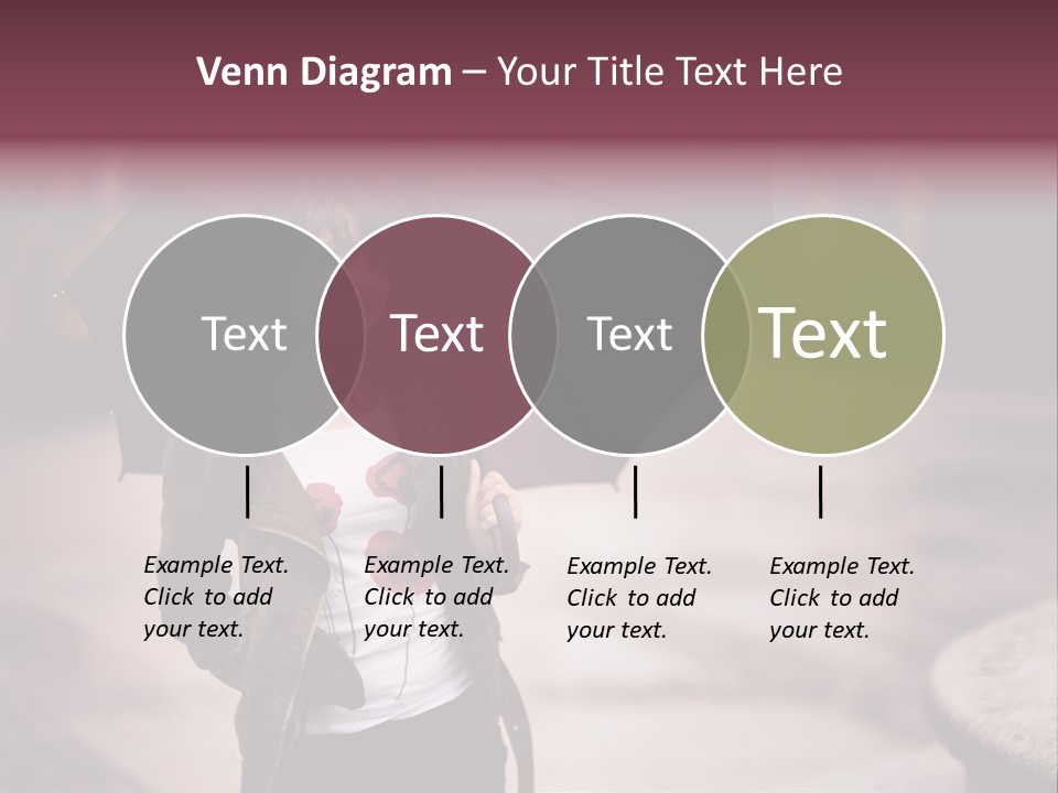 Fog Pose Happy PowerPoint Template