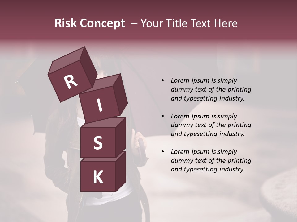 Fog Pose Happy PowerPoint Template