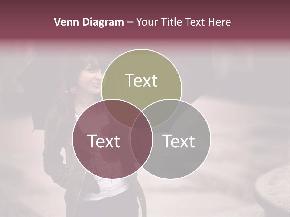 Fog Pose Happy PowerPoint Template