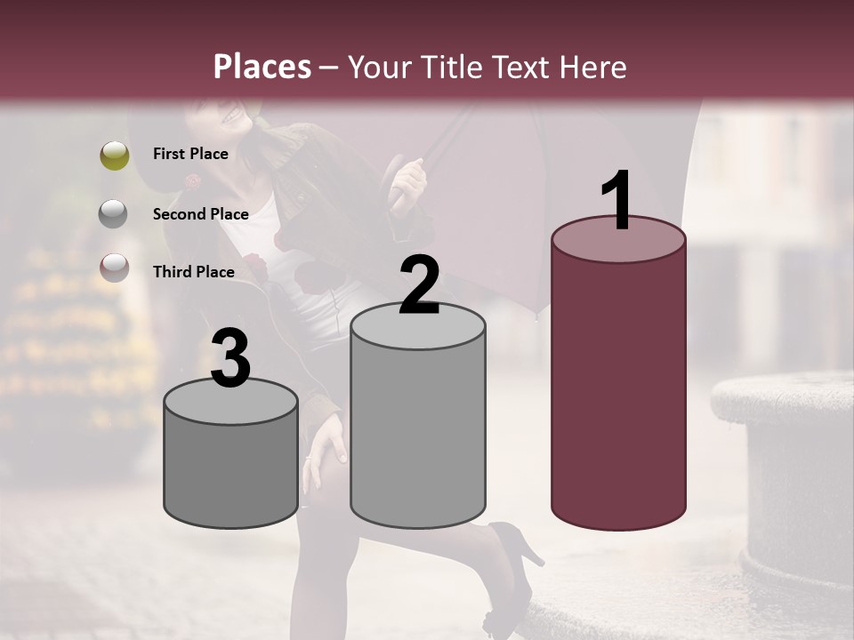 Lovely Fog Lady PowerPoint Template