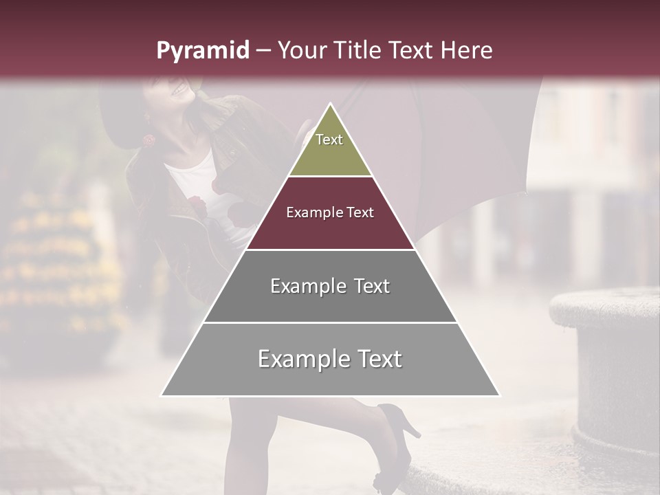 Lovely Fog Lady PowerPoint Template