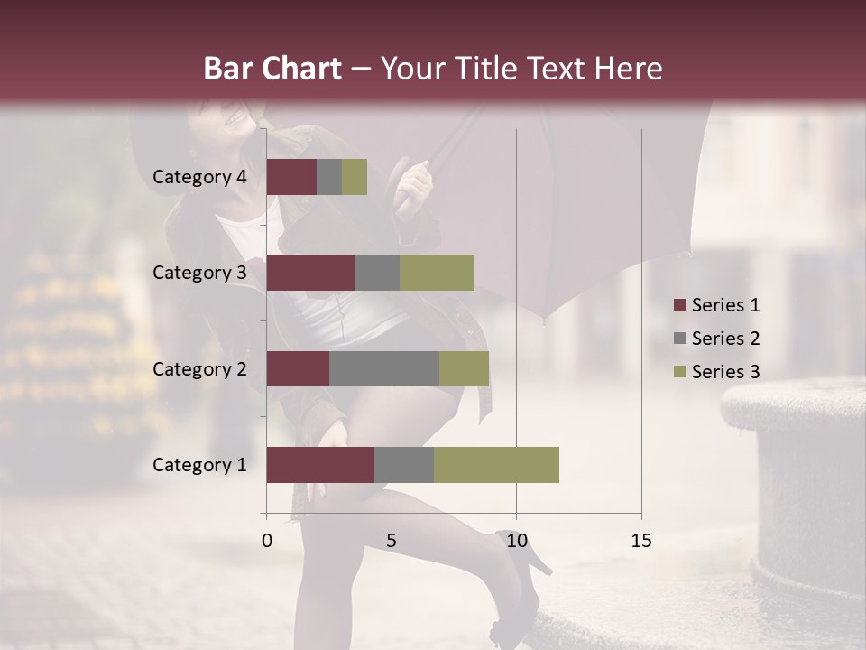 Lovely Fog Lady PowerPoint Template