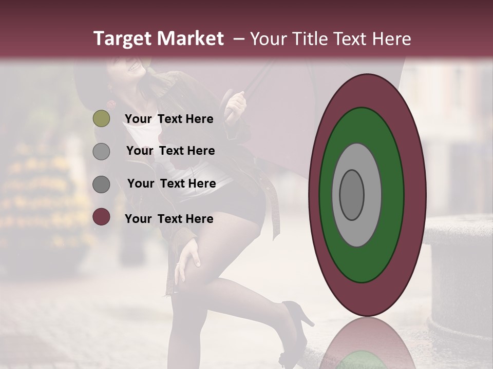 Lovely Fog Lady PowerPoint Template