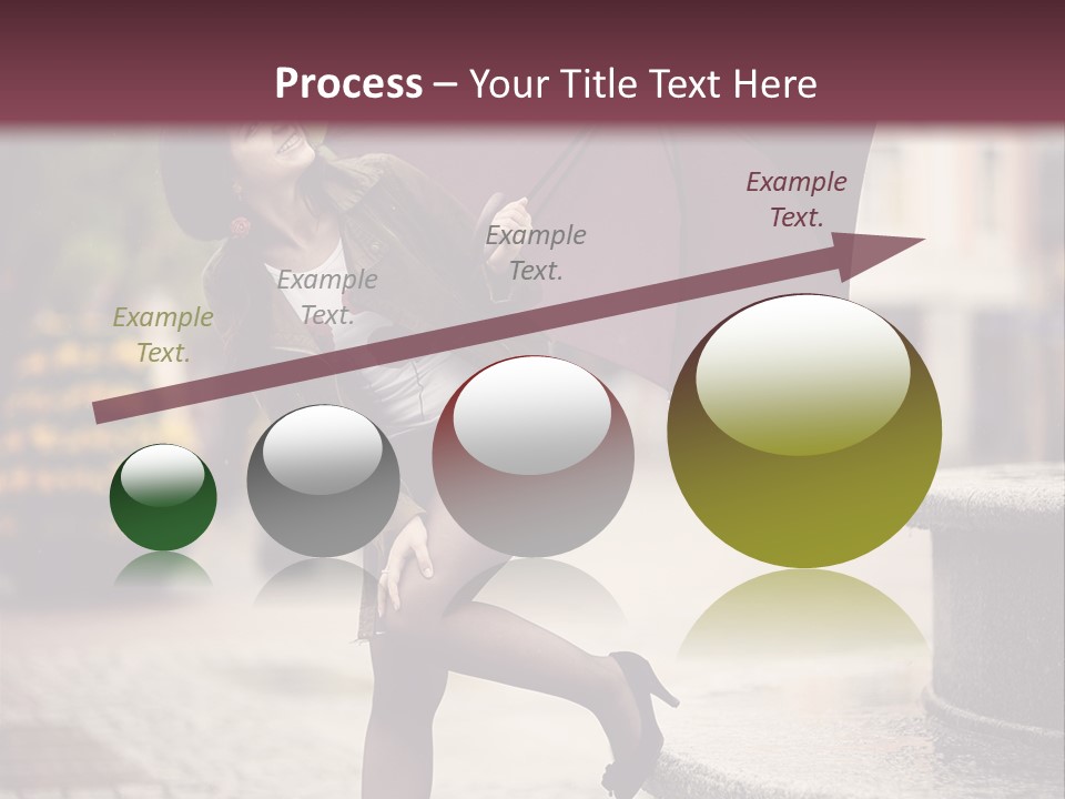 Lovely Fog Lady PowerPoint Template