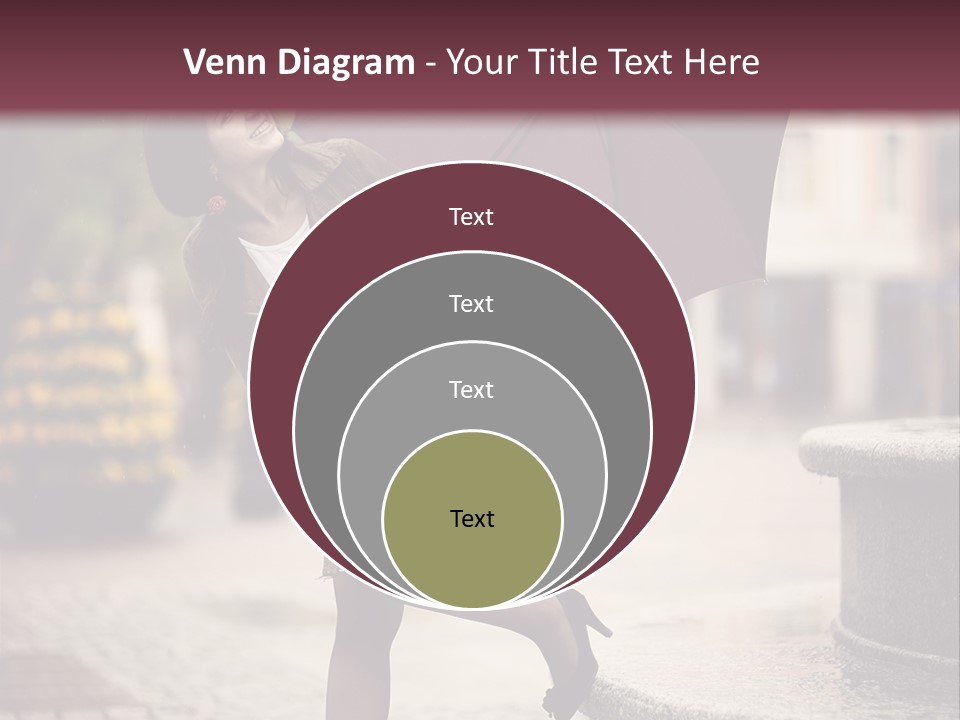 Lovely Fog Lady PowerPoint Template