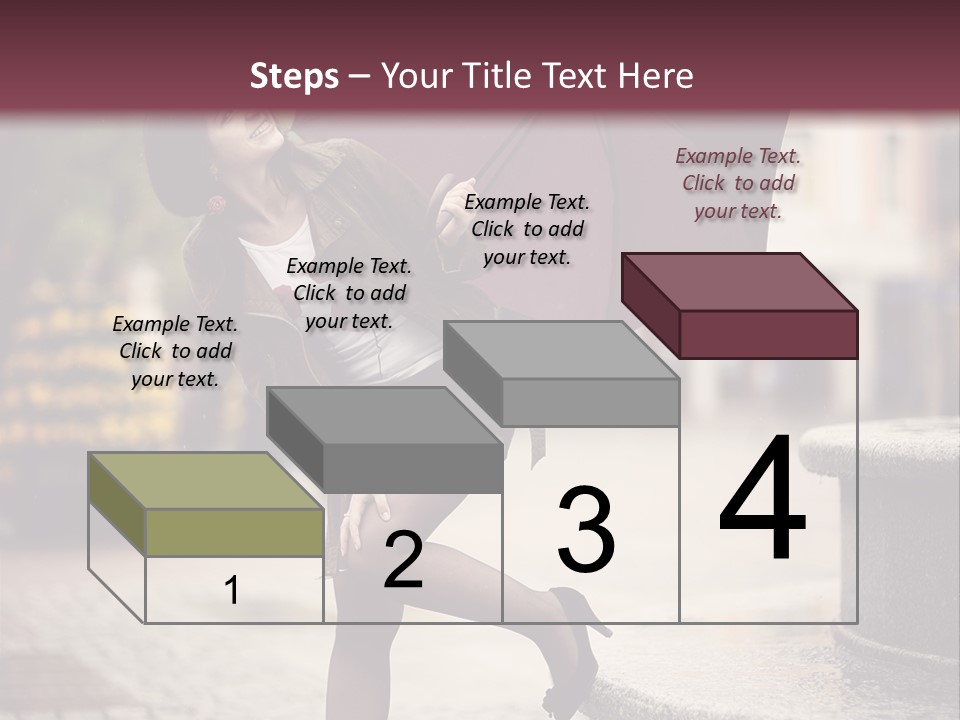 Lovely Fog Lady PowerPoint Template