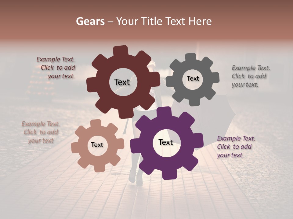 Teenager Market Lifestyle PowerPoint Template